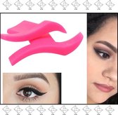 EPIN B.V. | Eyeliner Stempel | Eyeliner Sjabloon | Oog Make-up | Classic Cat Eye | 1 Paar | Roze