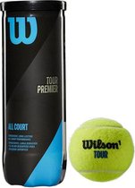 Wilson Tennisballen 3 tin - Tour Premier All Court