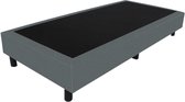 Bedworld Boxspring 80x220 - Lederlook - Blauw (MD976)