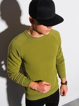 Sweater heren - B1156 - Olijf groen