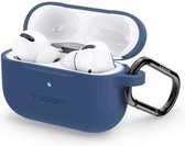 Spigen -  AirPods Pro - Silicone Fit Case - Deep Blue