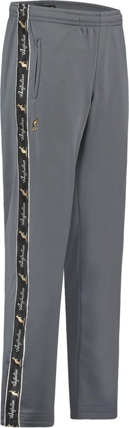 Pantalon australien avec garniture noire gris acier et 2 fermetures éclair taille XS / 44
