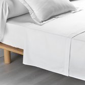 Livetti | Single Laken | Single Flat Bedsheet | 180x290 cm | %100 Katoen | 78 Threads | Wit