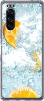 Sony Xperia 5 II Hoesje Transparant TPU Case - Lemon Fresh #ffffff