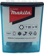 Makita B-26303 Bitset 10x T1 (Torx)
