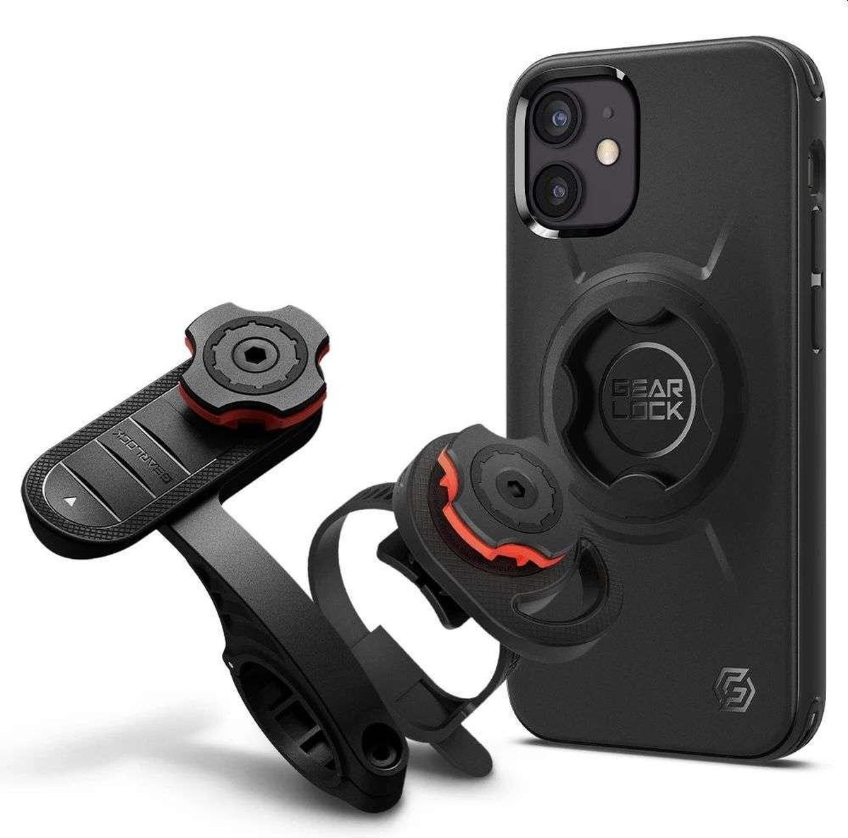 Spigen Apple iPhone 12 Mini Gearlock Fietshouder Zwart
