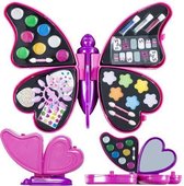Speelgoed make-up set vlinder, 92 stuks - Voor de kleine prinsessen