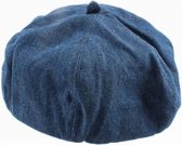 Baret Dames – Denim - Blauw maat S – Ø 20cm - Alpinopet