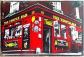 Wandbord / Pubbord - The Temple Bar Front Side - Ierland