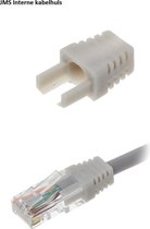 JMS® Interne Kabel Huls Grijs - RJ45 Boot - Cable Boot - kabelhuls -Tule Voor RJ45 Connector (10 stuks)
