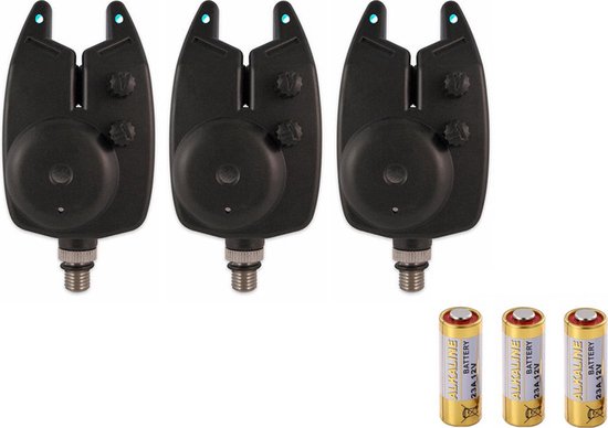 Karper Beetmelderset met Batterijen - Set 3 stuks - Elektronische Beetverklikkers