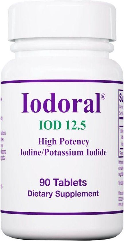 Rendezvous Afgekeurd amusement Optimox – Iodoral 12,5 mg – Jodium Supplement – 90 Tabletten | bol.com