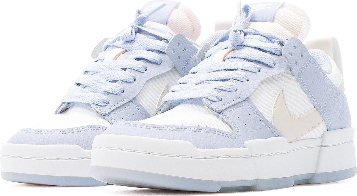 wmns dunk low disrupt summit white desert sand ghost