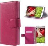 LG G2 Mini Hoesje Wallet Case Roze