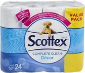 Scottex - Complete Clean - 2-laags WC Papier - 24 rollen
