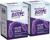 Retainer Brite Reinigingstabletten - 192 stuks  | Voordeelverpakking | Reiniging van prothese, beugel, bitje of kunstgebit