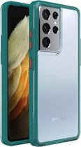 LifeProof See - Samsung Galaxy S21 Ultra 5 Hoesje - Groen, Oranje, Transparant
