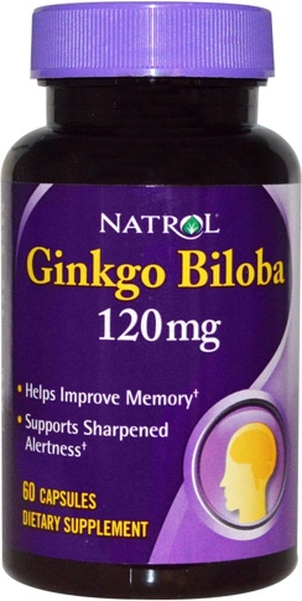 Goedkoopste Ginkgo Biloba 120mg 60caps