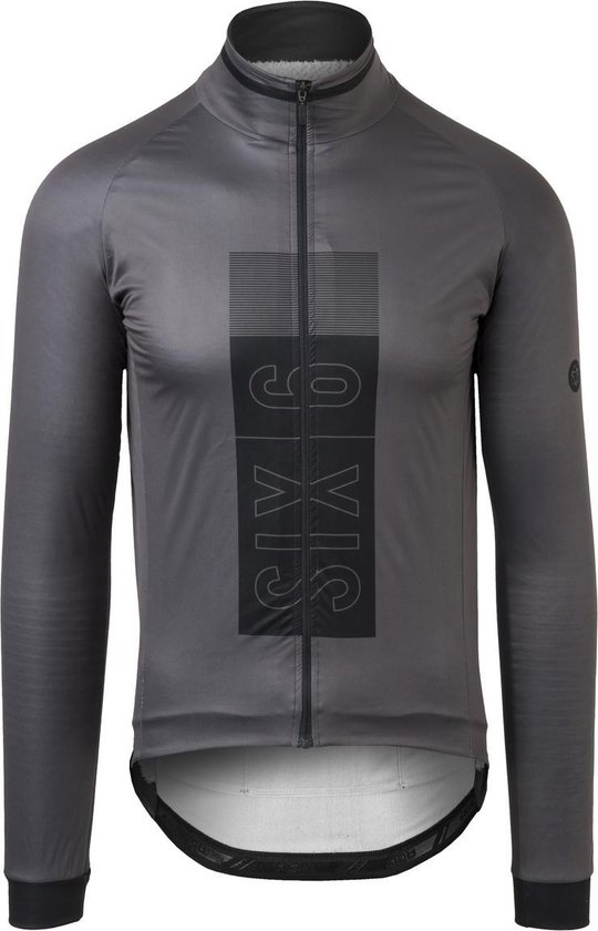 AGU Polartec Alpha Thermo Fietsjack II SIX6 Heren - Grijs - M - Extra isolerende binnenkant - Winddicht en waterafstotend - Gerecyceld Polyester