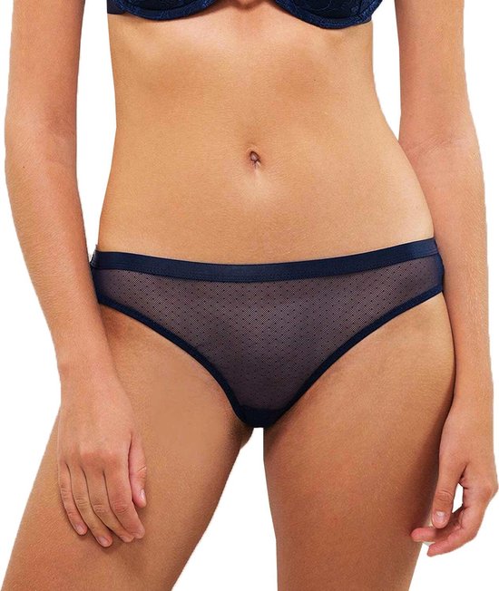 Viuma Dames Donkerblauw V468521 Slip - Sexy Kanten Ondergoed – Dagelijks Comfort
