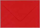 Cards & Crafts 100 Luxe enveloppen - C6 - Poppy Red  - 110grams - 162x114mm