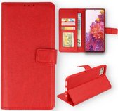 TF Cases | Samsung Galaxy A22 5G | Bookcase | Rood | A Quality | Elegant Design