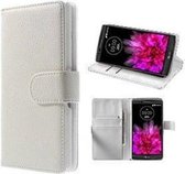 LG Optimus G Flex 2 Hoesje Wallet Case Wit