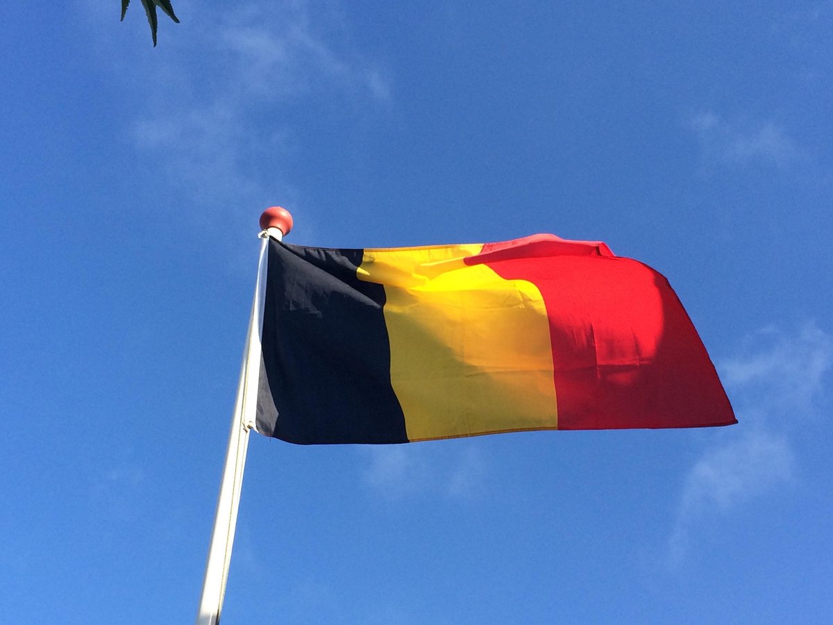 Belgische vlag 3 stuks - vlaggen - Belgie - 90/150cm -Belgium | bol.com