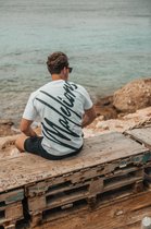Malelions Men Firma T-Shirt - White/Black - M