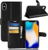 iPhone 11 Hoesje Wallet Case Zwart