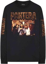 Pantera Longsleeve shirt -XL- Bong Group Zwart