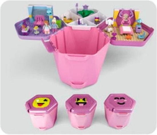 Sluban - Bucket Bricks Pink