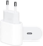 iPhone 12 oplaadstekker 20W USB-C Power oplader - Wit - Geschikt voor Apple iPhone 12 - Apple iPad - USB-C Apple Lightning |Snellader iPhone 12 / 11 / X / iPad / 12 Pro Max / iPhone 12 Pro | 