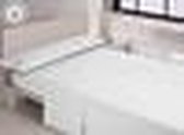 Verstelbaar onderlaken Happy Home LISOS COTTON Wit Bed van 90
