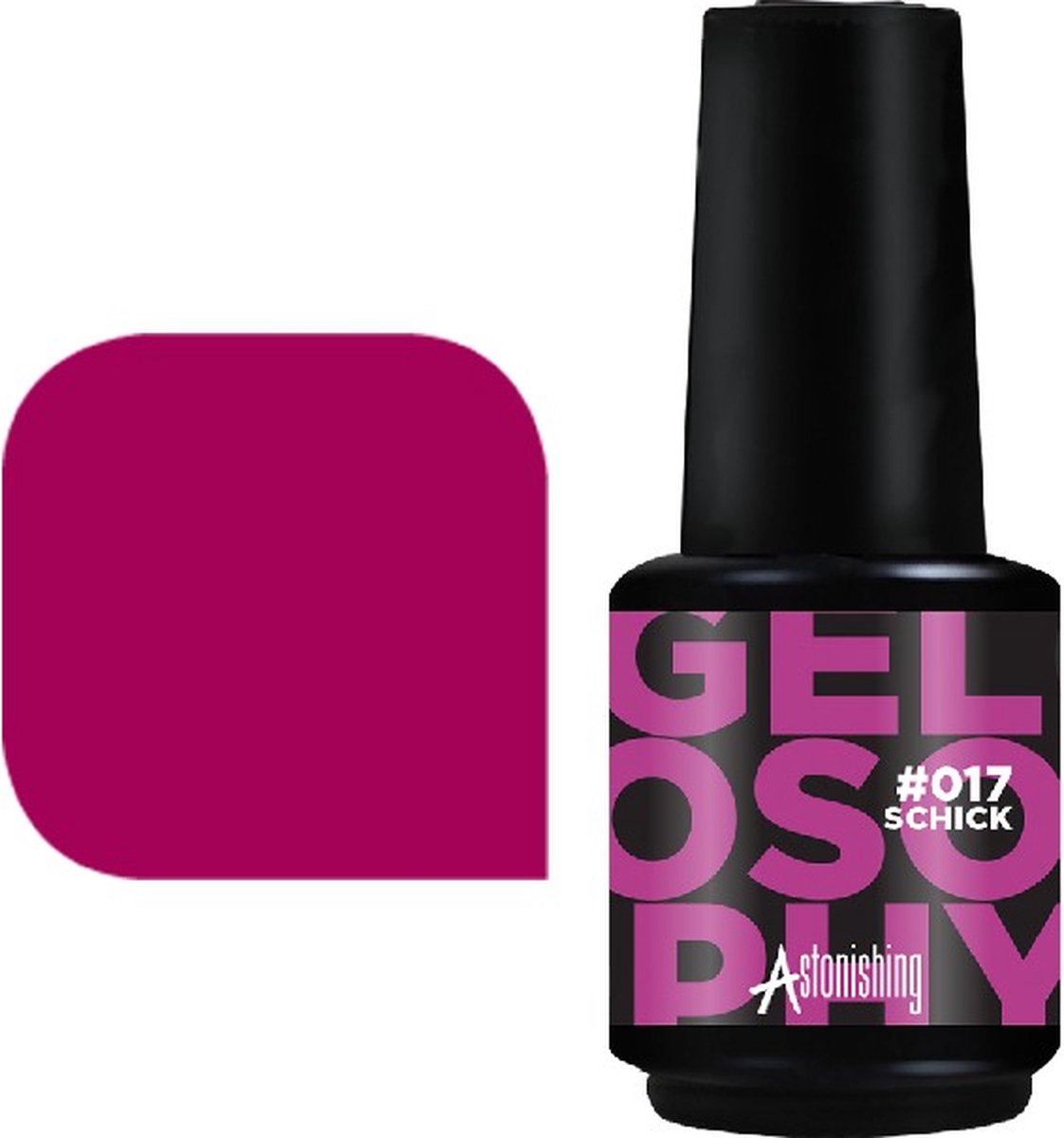 Goedkoopste Astonishing - Gellac - 017 Schick - 15 ml - Gelosophy - UV/Led Gel - Gellak - Gelnagels - Nagellak - Gel Nails - Gelnagel producten - Gel Nagellak - Gel Nagel - Gelnagels voor Thuis - Nail art