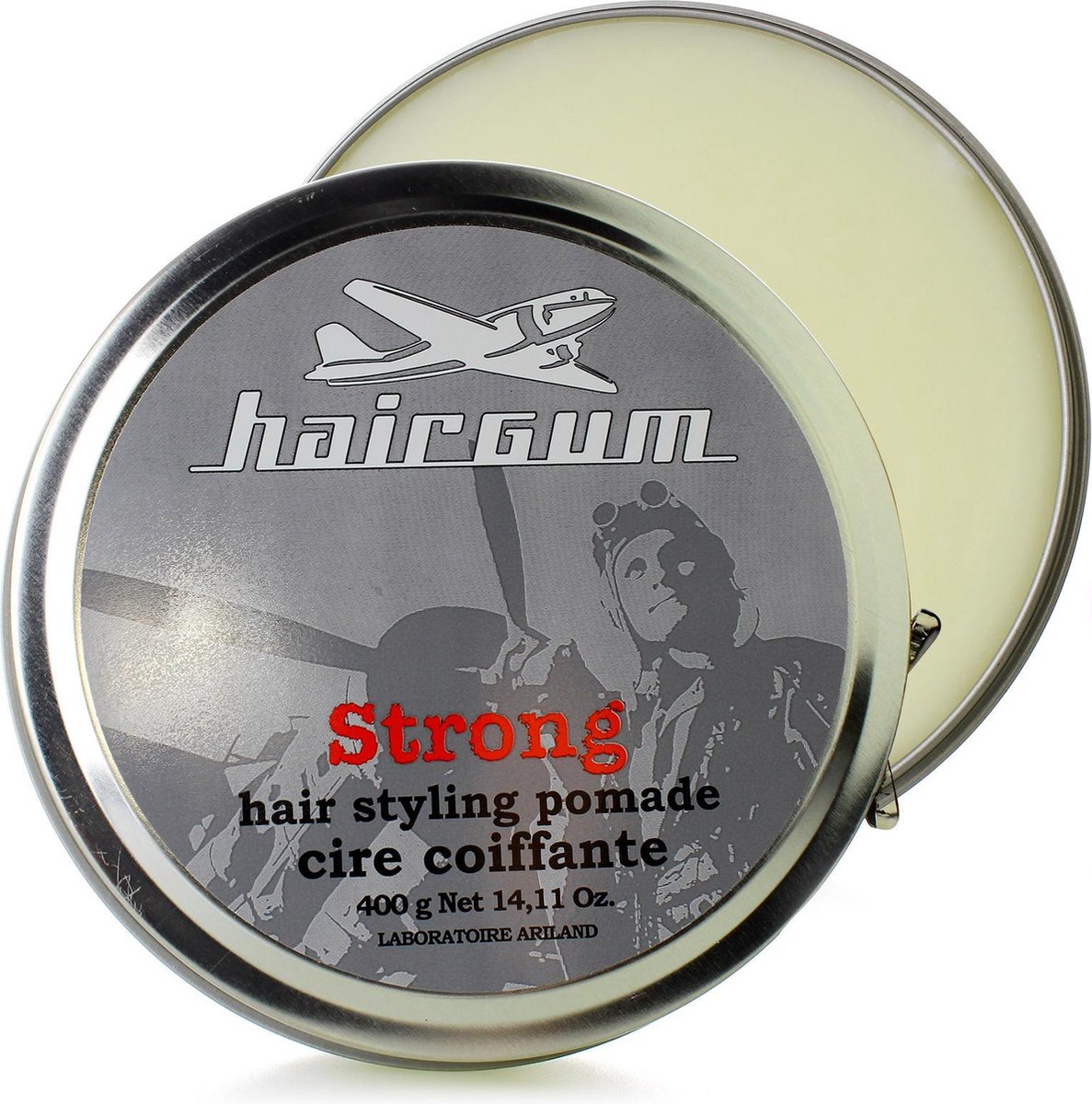 HAIRGUM WATER+ HAIR STYLING POMADE - 2 STUKS