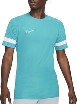 Nike Dri-FIT Academy 21  Sportshirt - Maat M  - Mannen - licht blauw/wit