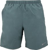Nike Challenger short 7" Sportbroek - Maat XL  - Mannen - groen/grijs