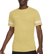 Nike Dri-FIT Academy 21  Sportshirt - Maat L  - Mannen - licht geel/wit