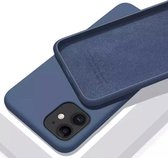 iPhone 11 Pro Max Blauw TPU Telefoonhoesje Soft Case Back Cover