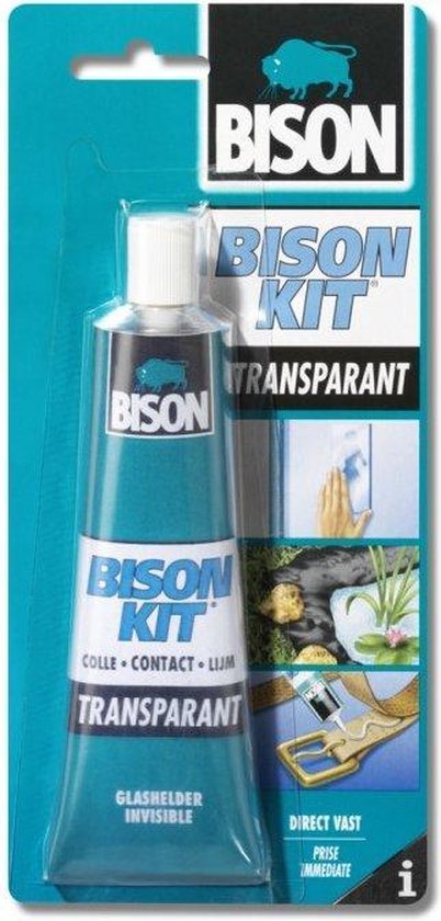 Afbeelding van Bison Kit Transparant Contactlijm Tube - 100 ml