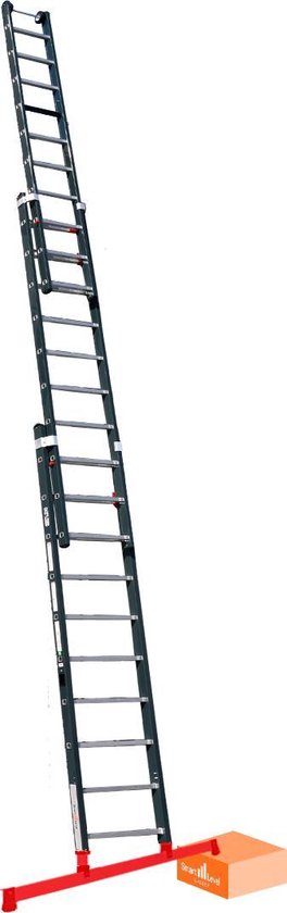 Smart level ladder Topsafe Systeem 3 Delig - 3x10 treden |
