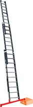 Smart level ladder met Topsafe Systeem 3 Delig - 3x10 treden