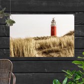 Tuinposter Vuurtoren Texel