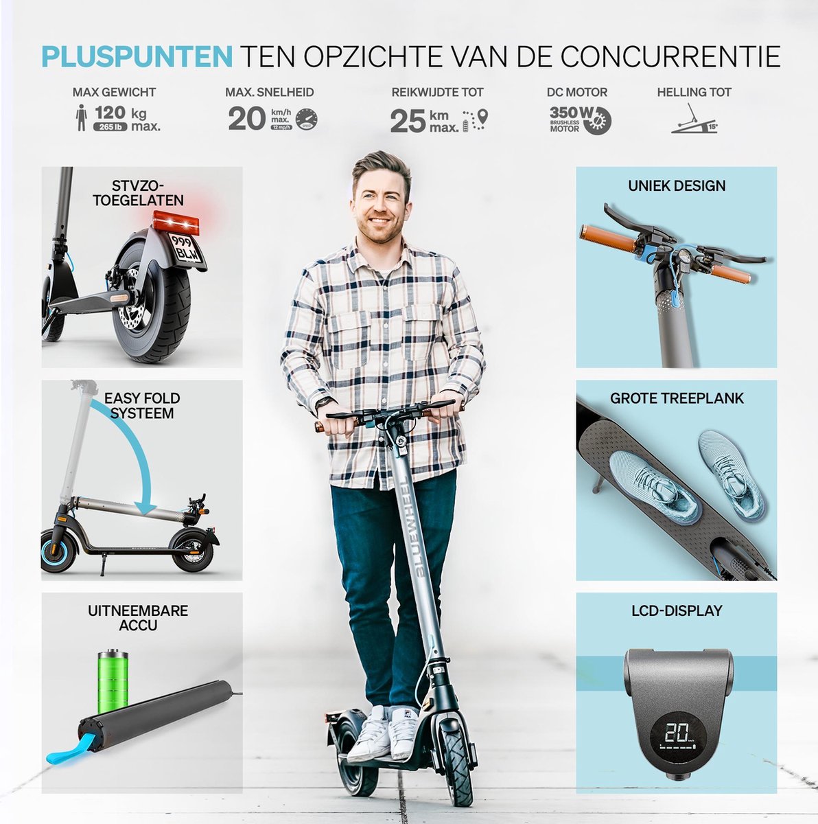 Trottinette Micro Easy, pliage rapide en 1 seconde pour Adulte