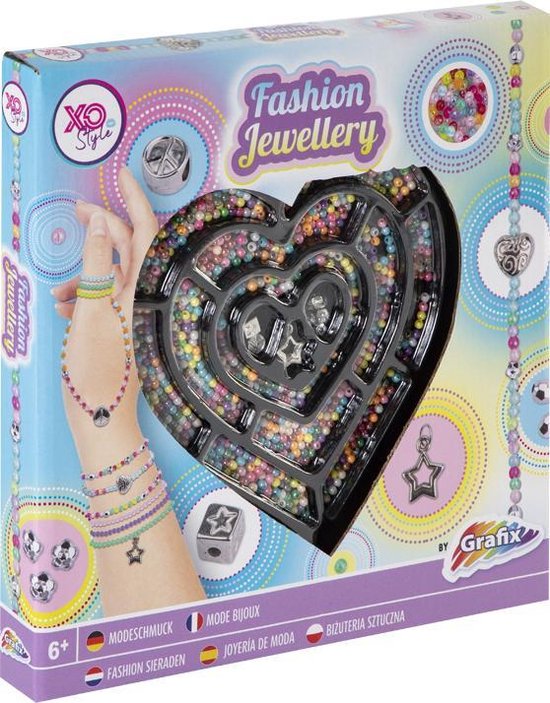 Grafix - maak je eigen fashion sieraden - sieradenpakket voor kinderen - meisjes speelgoed