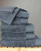 ARTG Towelzz® DeLuxe Badhanddoek - 70 x 140 cm  - Dark Grey - Set 2 stuks