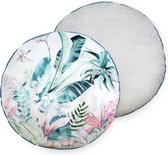 Descanso Ronde Sierkussen - Kussen Rond - ø55cm - Polyester - Verdi