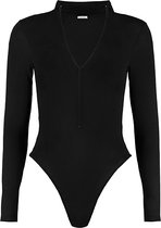 Tiny Bodysuit - Monica - Zwart - Maat 38 - Body (lingerie)