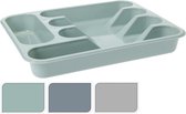 Excellent Houseware Bestekbak Aurora 5-vaks 33x26x4cm (1 stuk) assorti